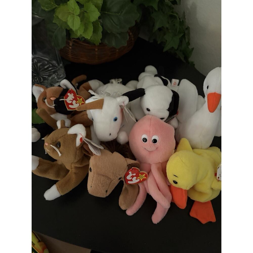 Ty Basket Beanie Babies💜Set of 8. Easter (226)